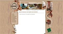 Desktop Screenshot of granitdestillerie.at